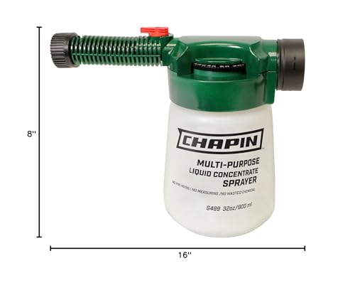 Chapin G499 reducing waste with no wasted chemical on outdoor applications