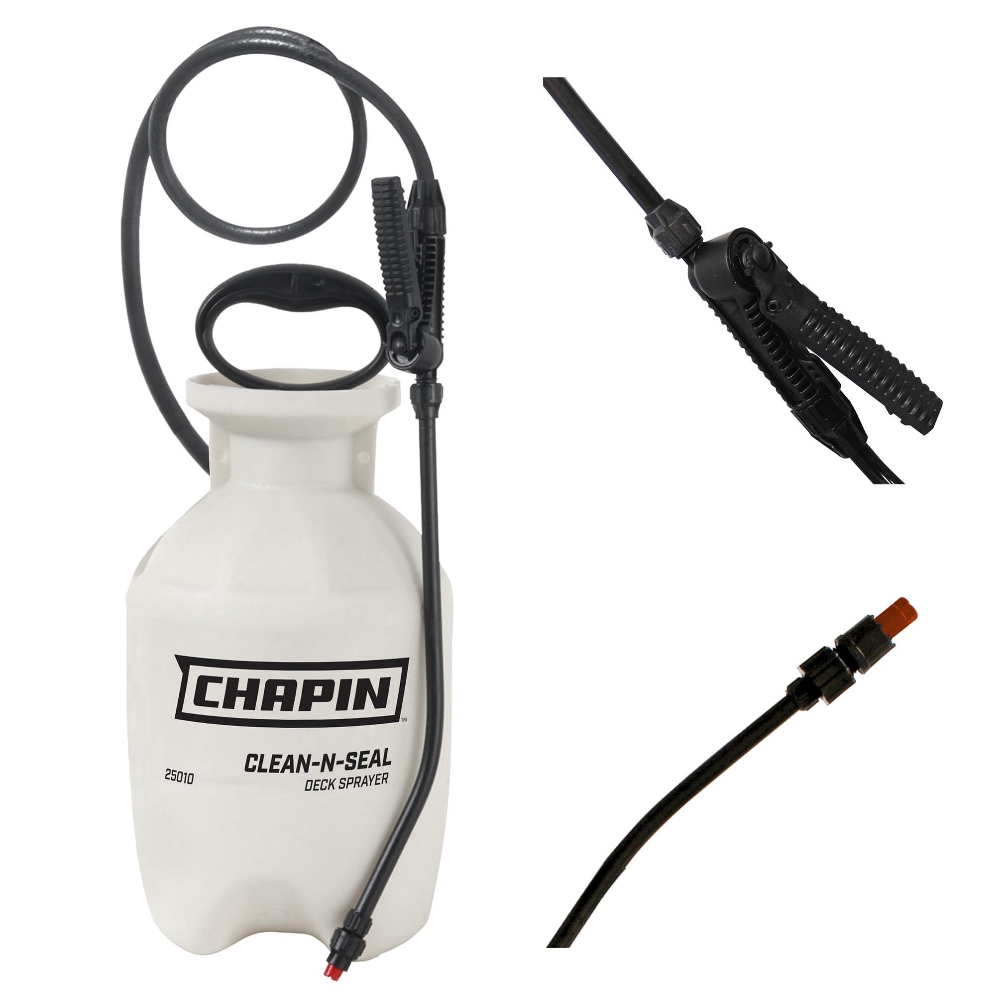 Chapin International 25010 deck sprayer with funnel-top tank for easy filling