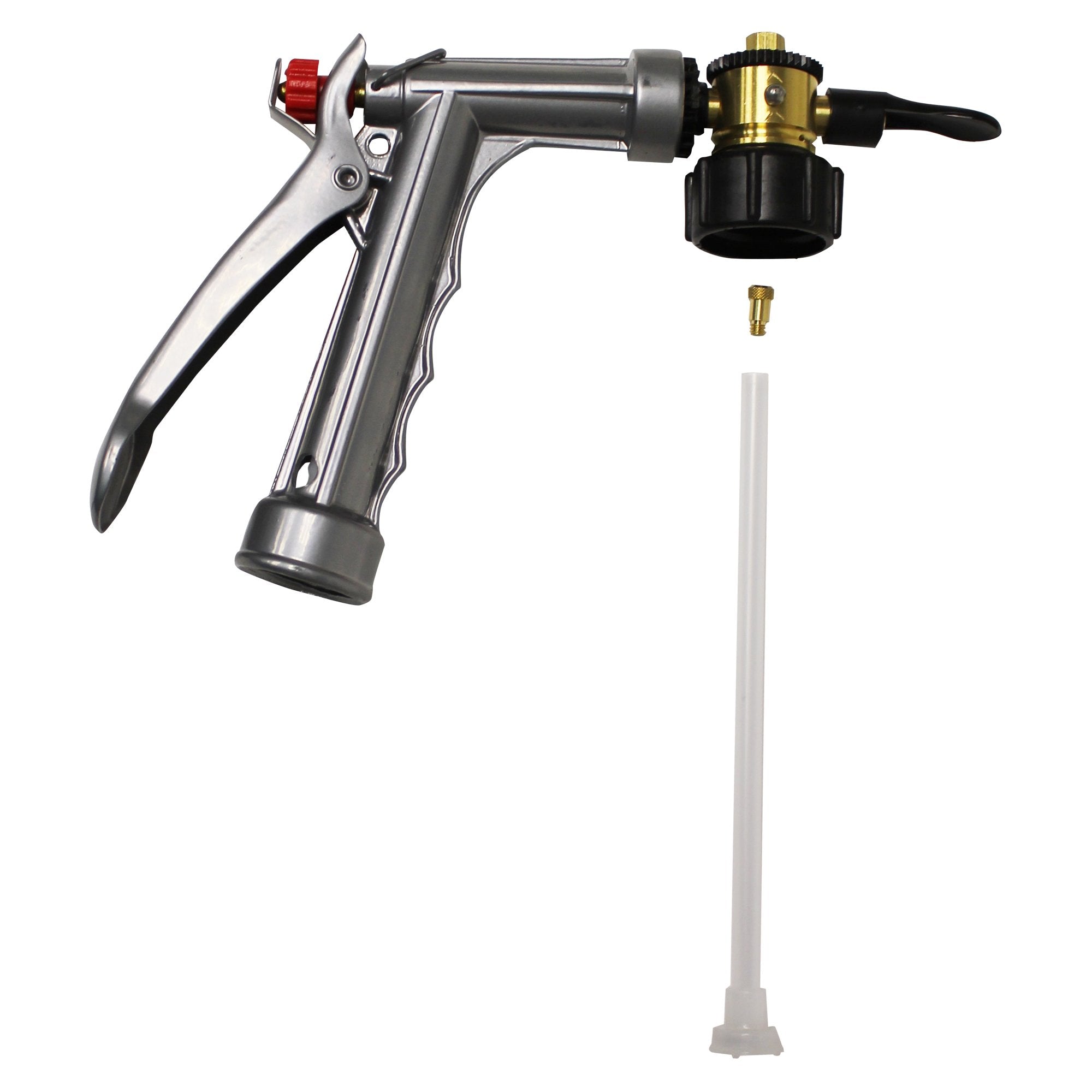 Chapin G364 anti-siphon feature prevents backflow during use.