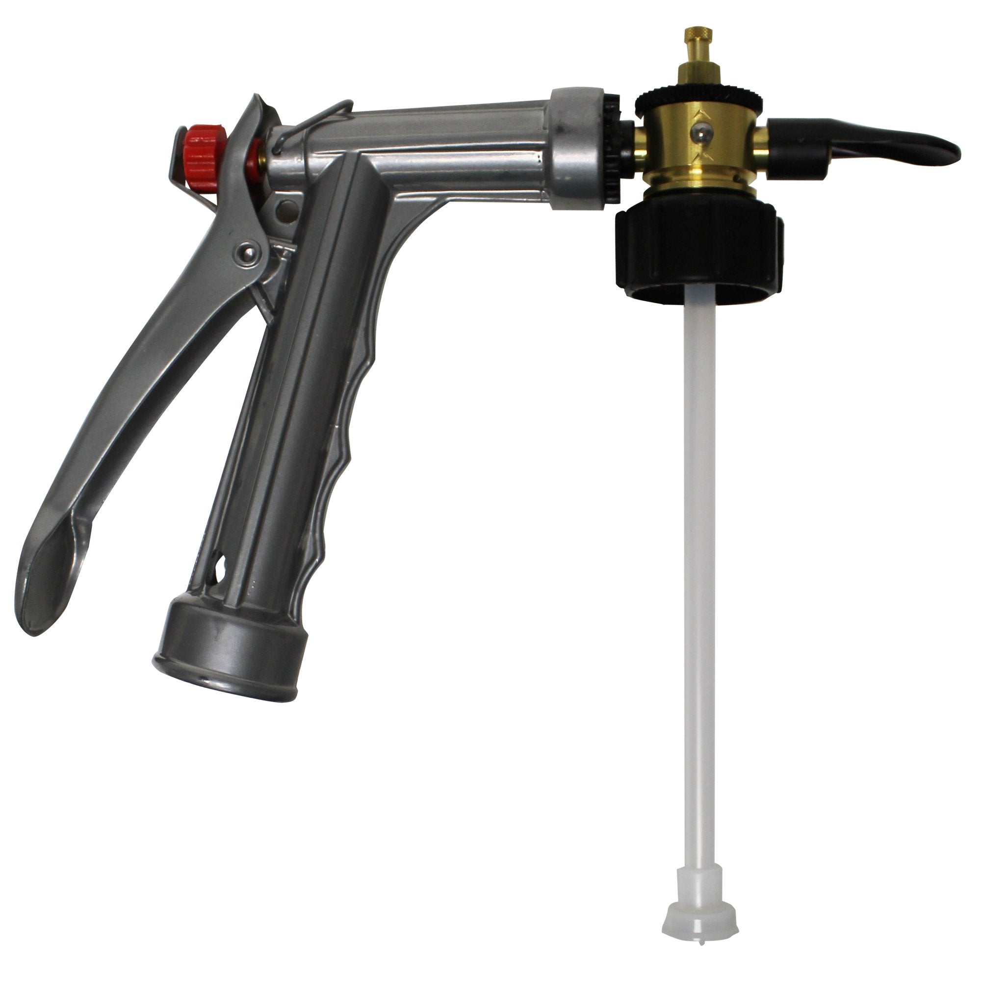 Chapin G364 brass mixing head ensures durable concentration control.