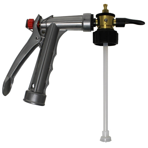 Chapin G364 brass mixing head ensures durable concentration control.