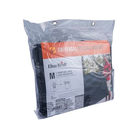 Char-Broil 2-Burner Basic Grill Cover sealed seams resist water