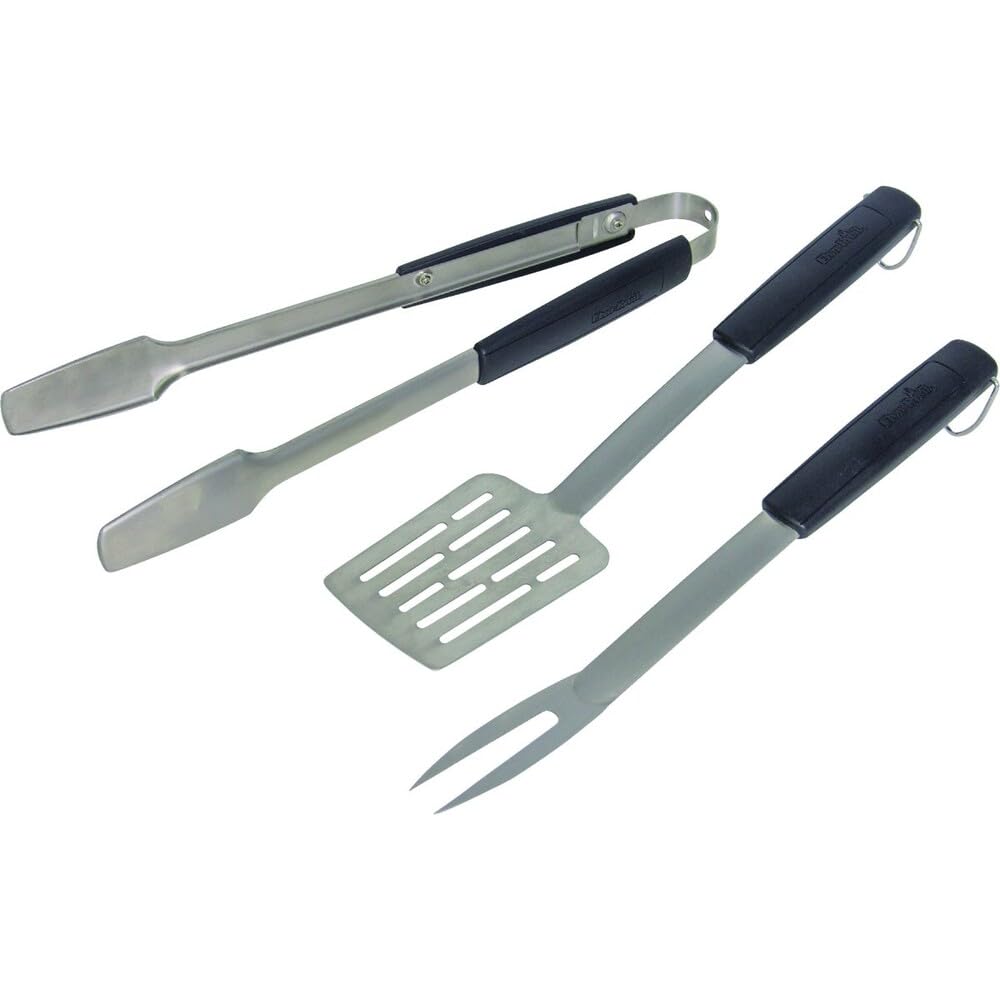 Char-Broil Aspire spatula with slotted head for grease management during grilling.