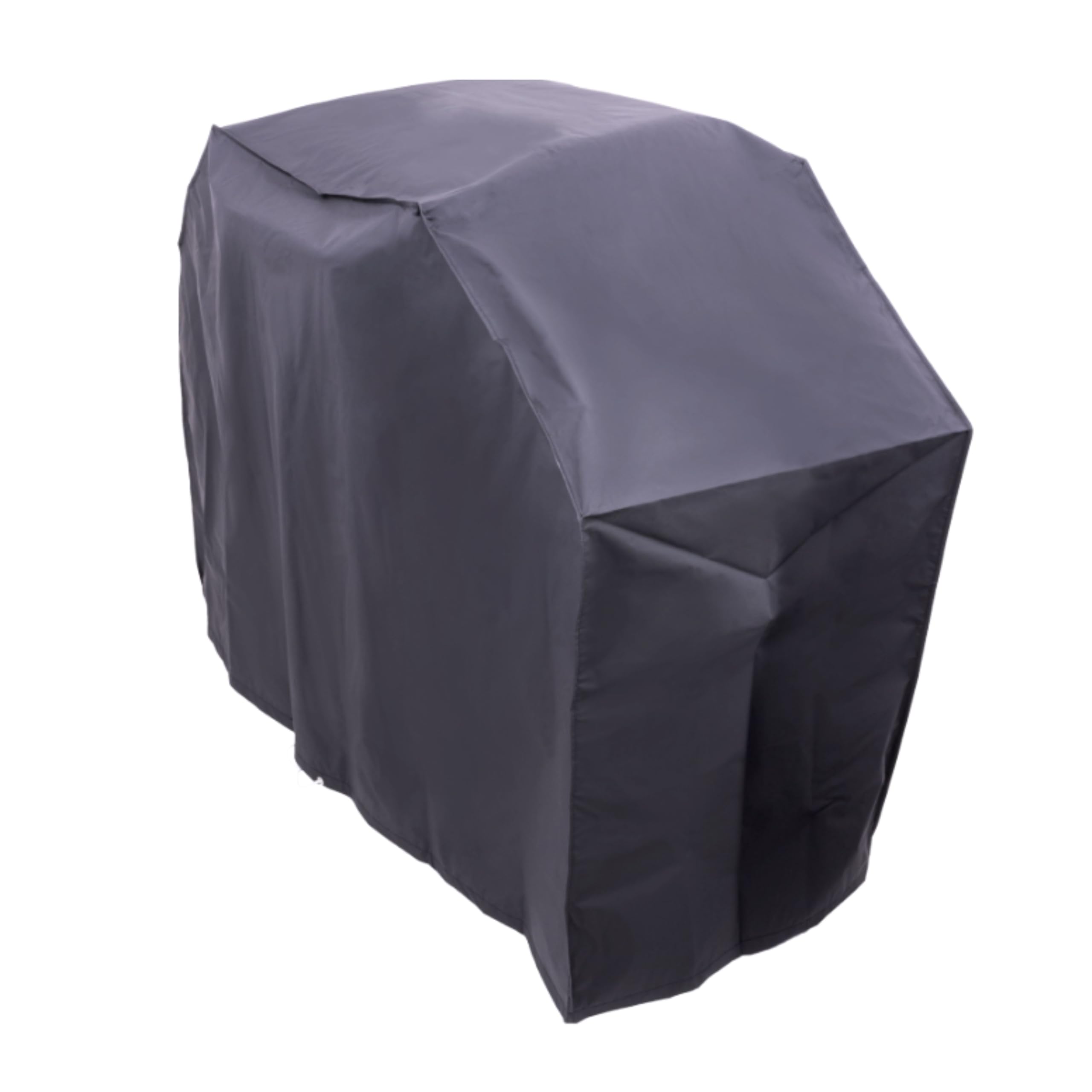 Char-Broil heavy-duty cover texture close-up shows durable polyester with PVC coating.