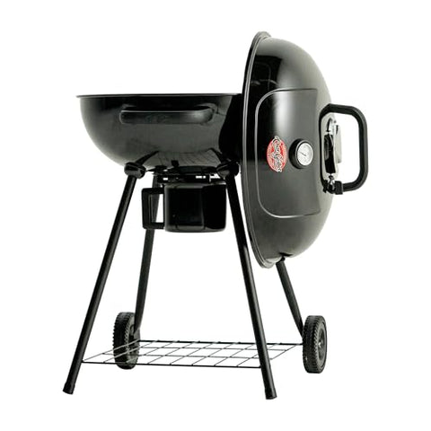 Char-Griller CG30040725 22-inch kettle top vent control demonstrates precise temperature management