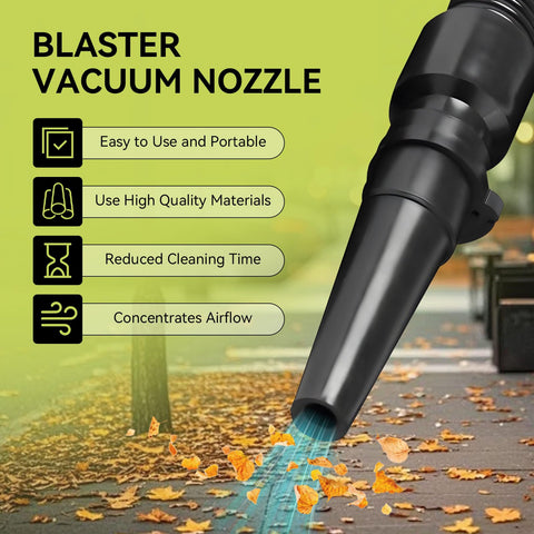 Heavy-duty MVC-195AA nozzle shows secure compatibility with Metrovac B3 and MB.