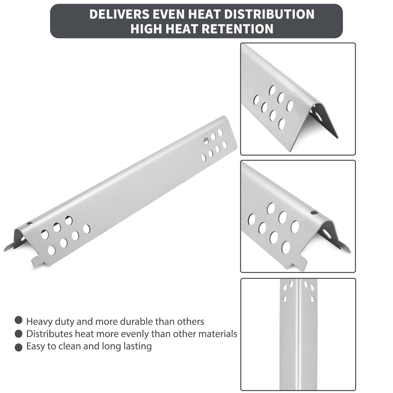 Charbrofire extendable carryover tube adjusts from 5 to 9.4 inches for fit flexibility.