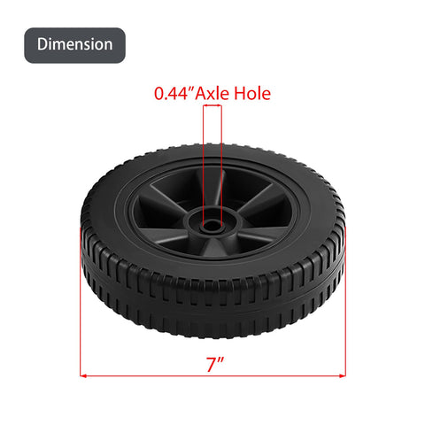 Charbrofire Dyna-Glo wheels 2-pack ready replacement for compatible grills.