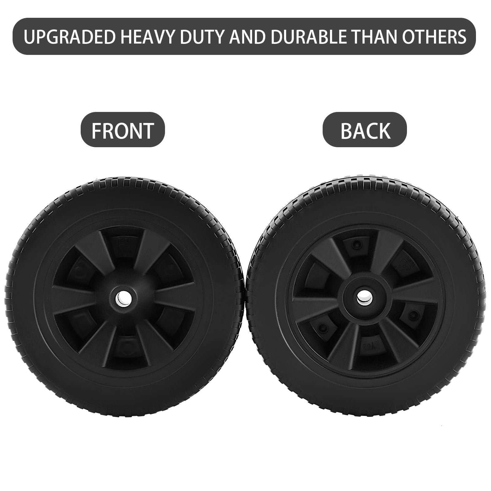 Charbrofire Dyna-Glo wheels easy installation in minutes.