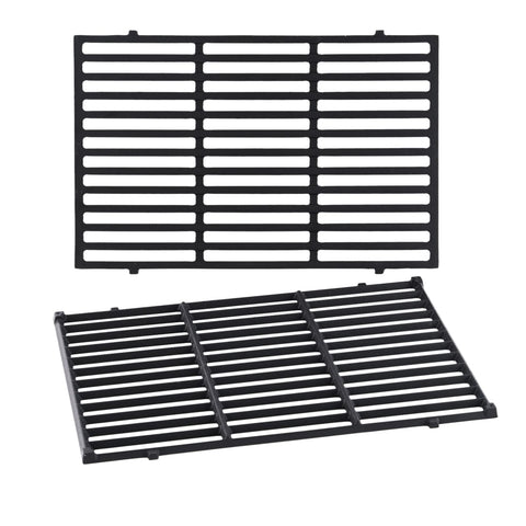 Charbrofire Genesis 300-series cast-iron grate close-up highlighting durability and heat retention
