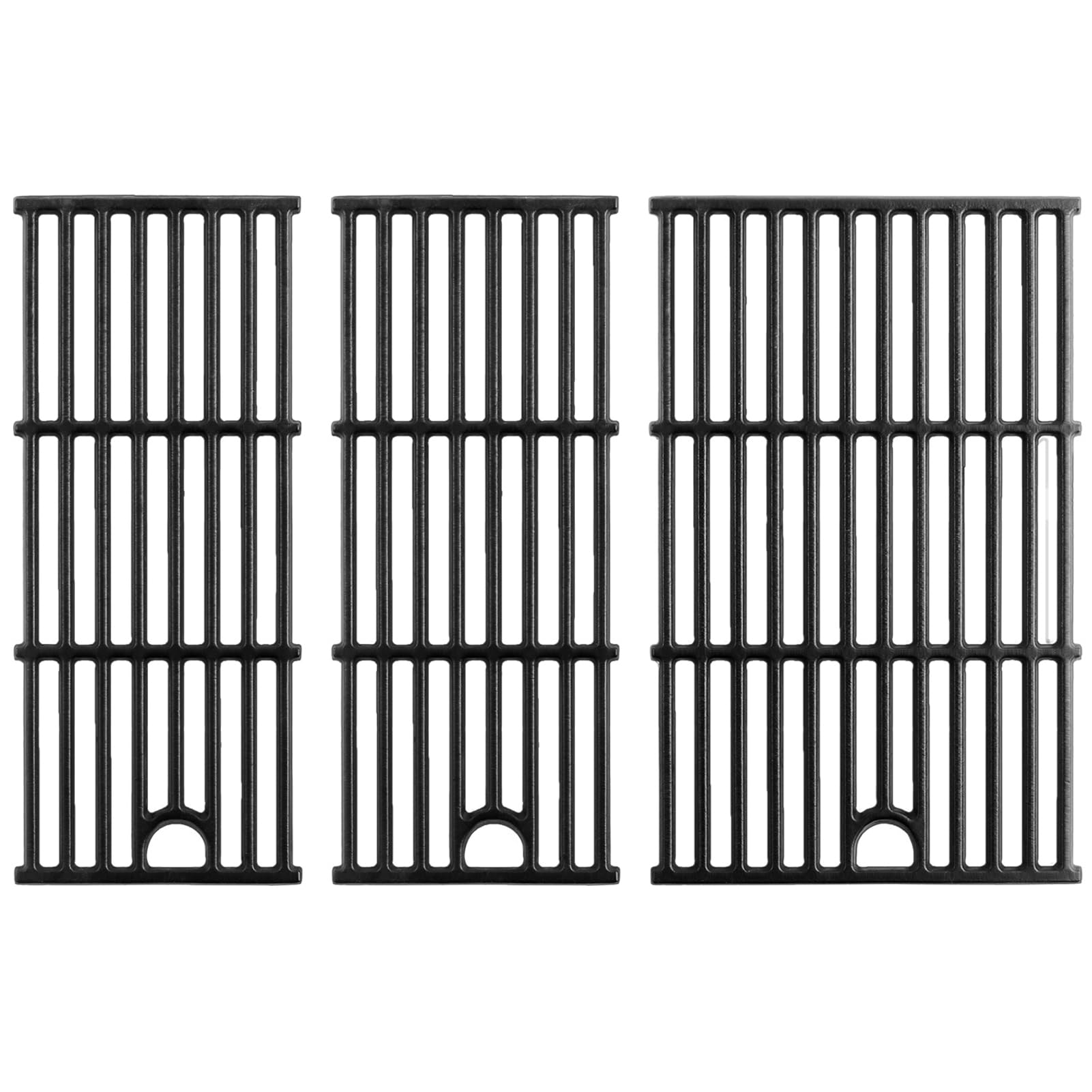 Charbrofire 3-piece grill grates set in matte enamel for durable, even heat.