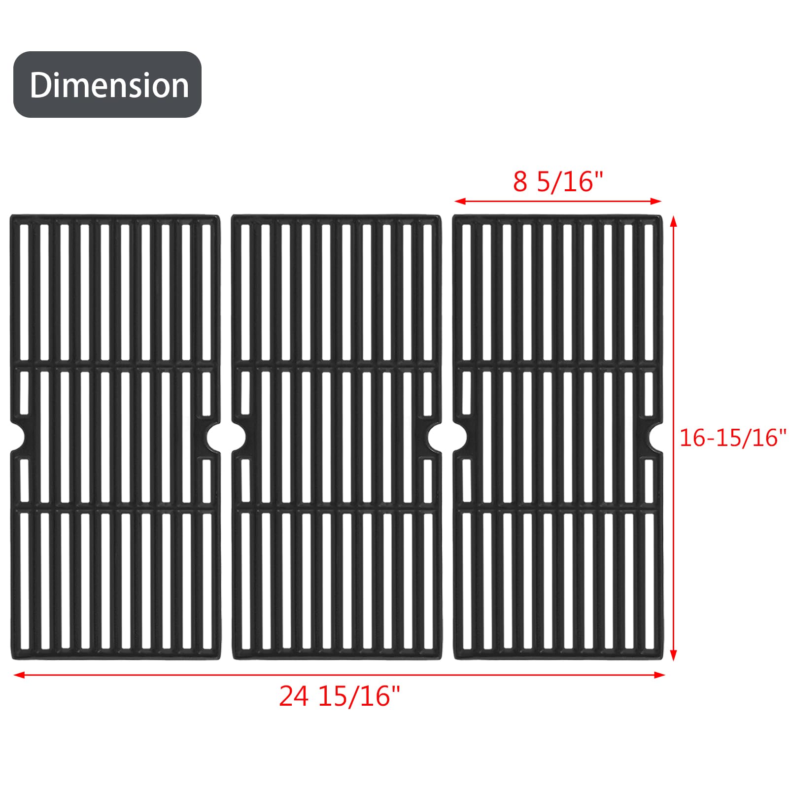 Charbrofire heavy-duty grate delivers strong heat retention for searing.