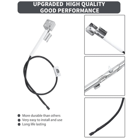 Charbrofire igniter G432-8S01-W1 enables quick, consistent ignition.