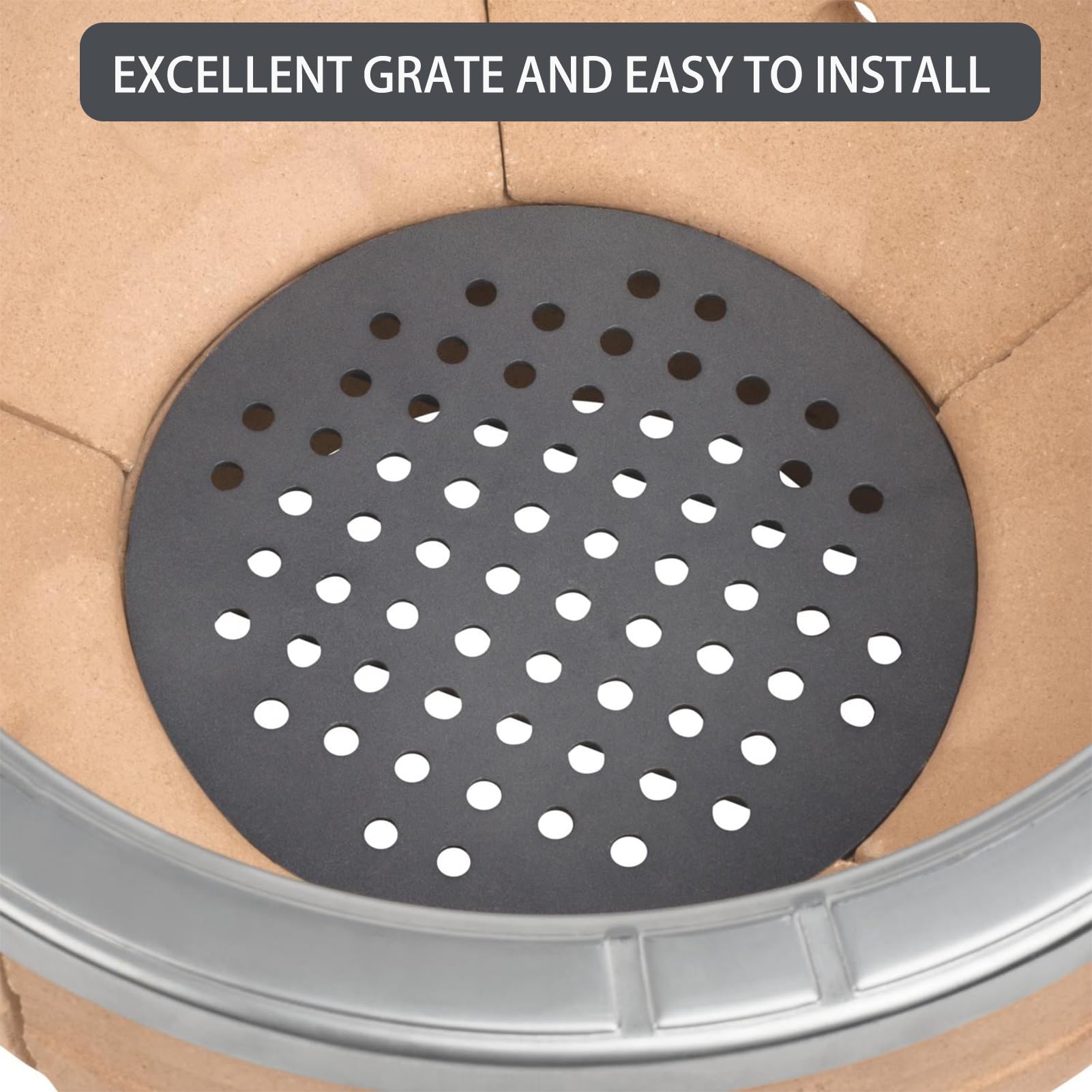 Charbrofire KJ-MFG23 18-inch classic fit highlights Kamado Joe Classic compatibility.