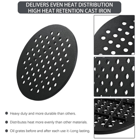 Charbrofire KJ-MFG23 heat distribution design supports faster, more even grilling results.