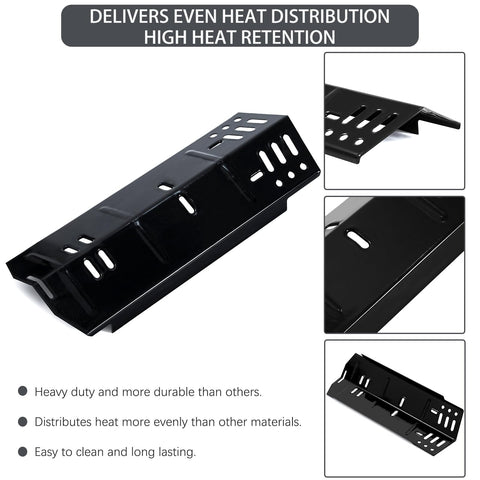 Charbrofire main burner heat shield provides durable protection and steady temperatures