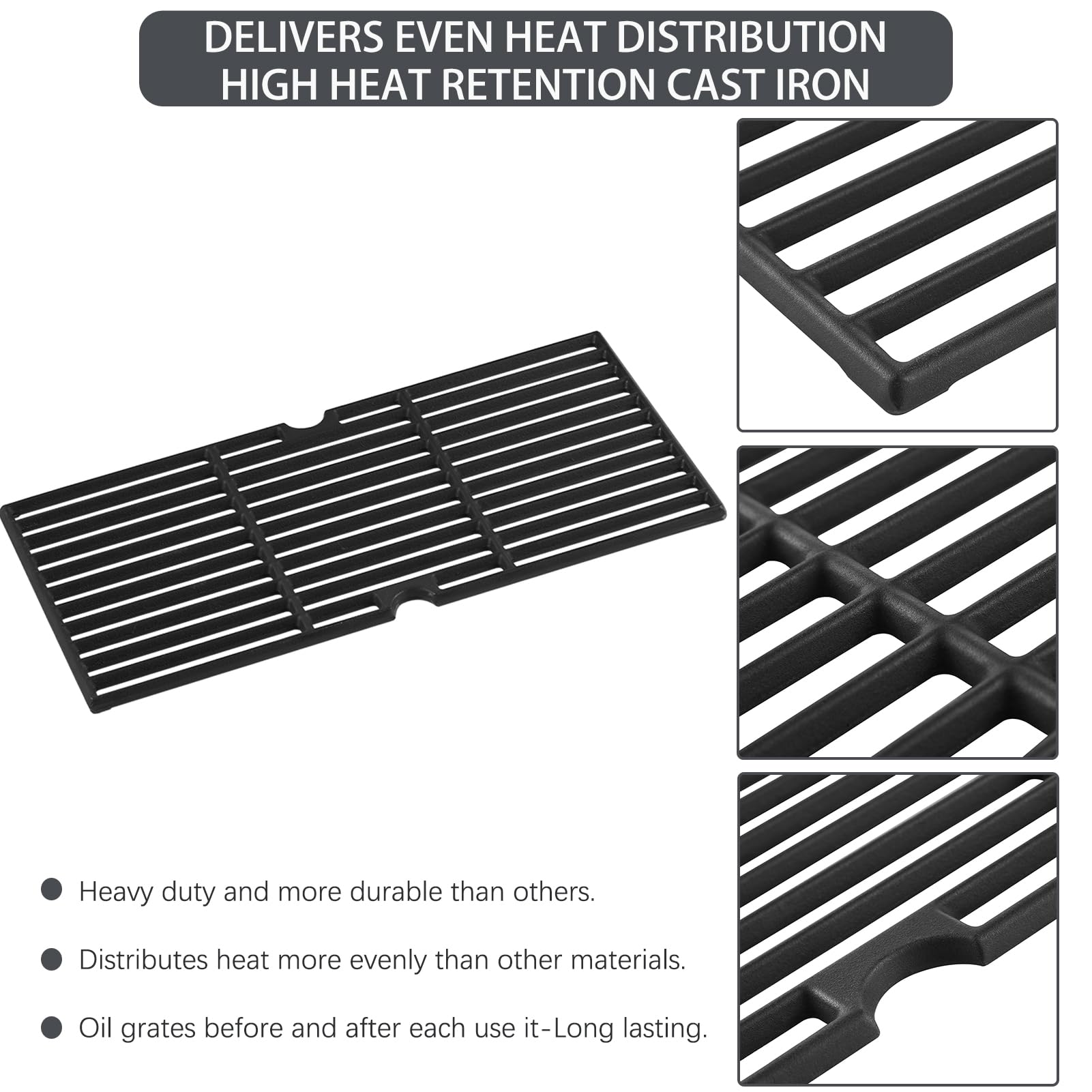 Charbrofire porcelain-free design reduces chipping versus coated alternatives.