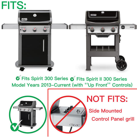 Charbrofire Spirit heat distribution elements improve even cooking across grates.