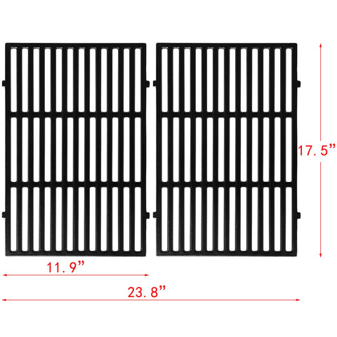 Charbrofire Weber Spirit E315 grates top view showing heat retention and fast cooking