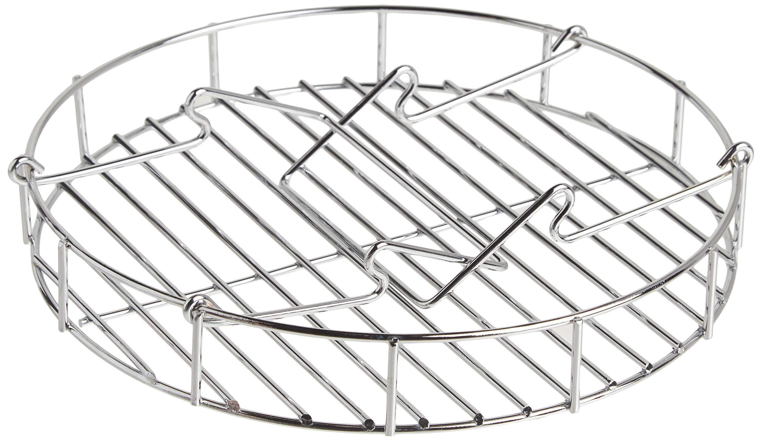 Char-Broil Big Easy bunk bed basket has a 9 inch diameter