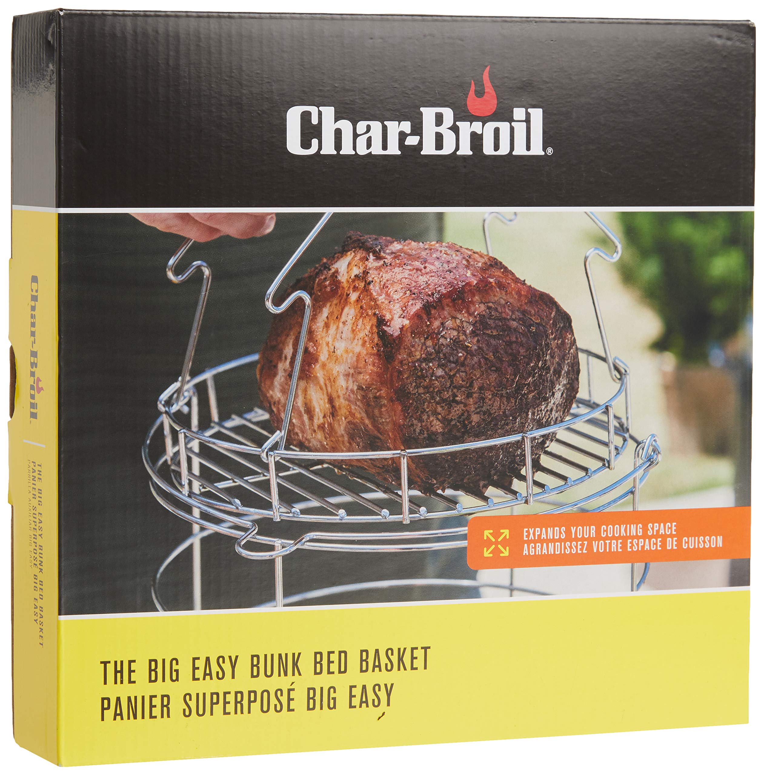 Char-Broil Big Easy bunk bed basket roasts two chickens at once