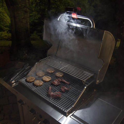 Charbroil LED Grill Handle Light accessible battery compartment for replacement.