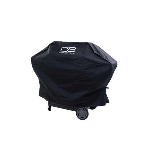 Charbroil Performance Medium Grill Cover protects the grill from sun and rain