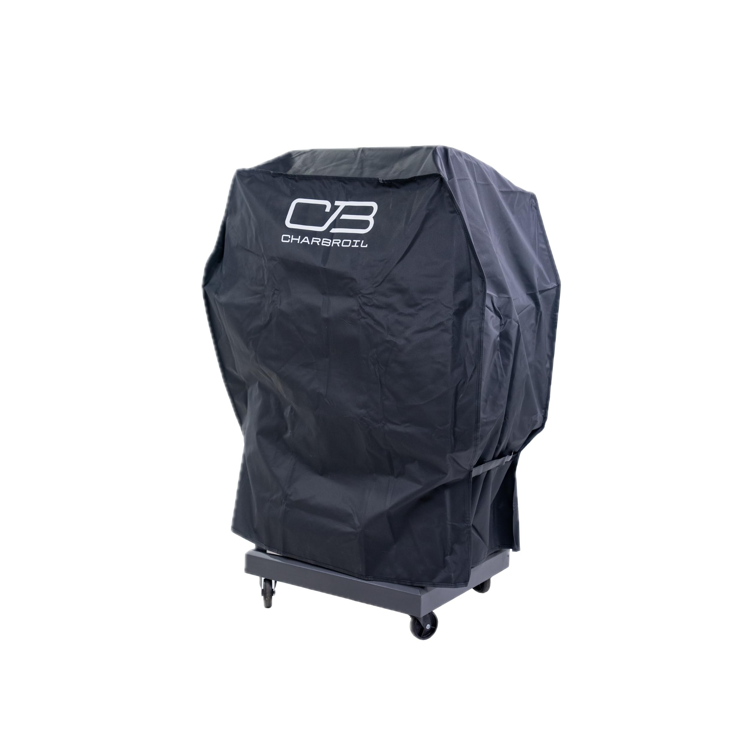Charbroil Performance small grill cover front view protects against rain and sun.