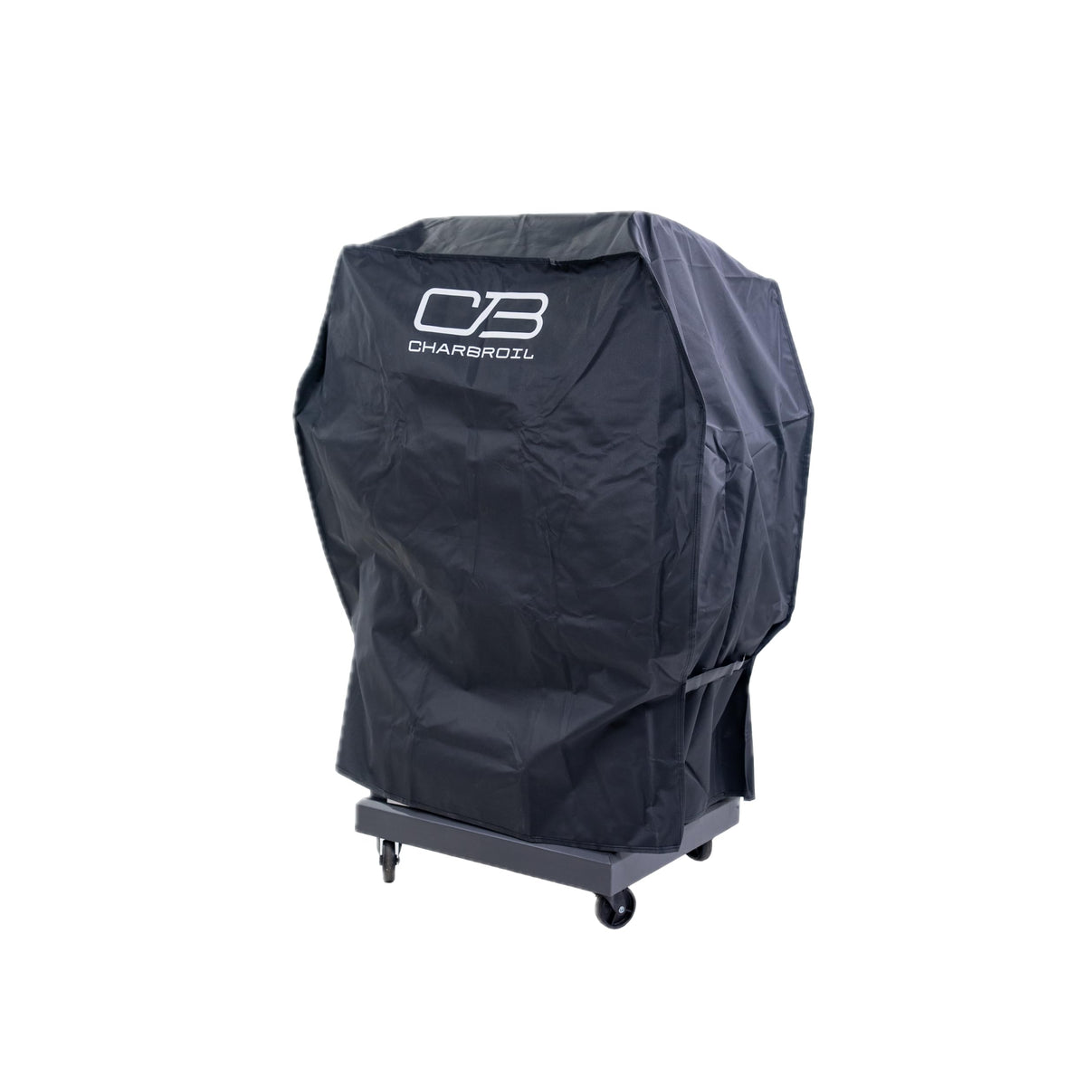 Charbroil Performance small grill cover front view protects against rain and sun.