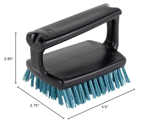 Charbroil Safer brush compatible with all grill types for quick maintenance.