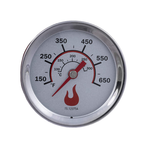Charbroil universal 3in temperature gauge front view ideal for precise readings