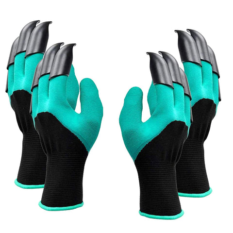 Chargenyang garden gloves with claws for digging soil easily