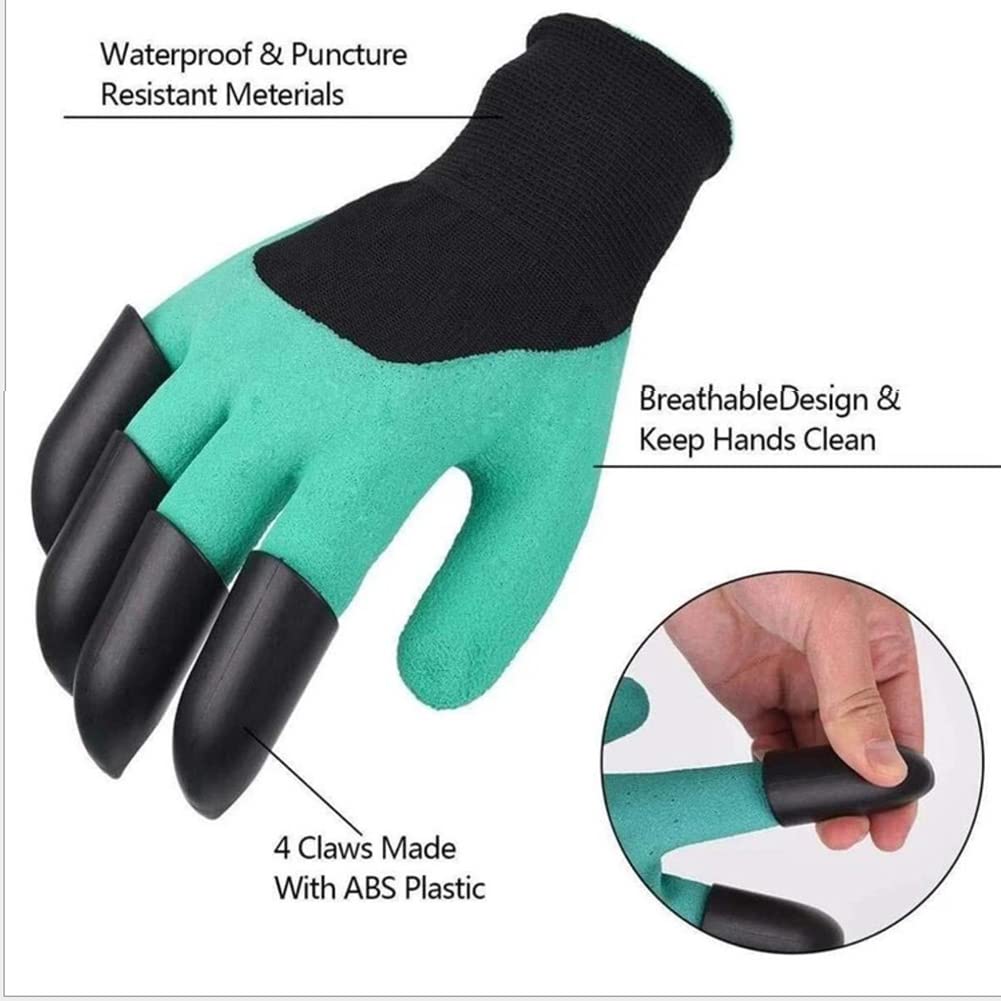 Chargenyang gloves improve grip while raking leaves