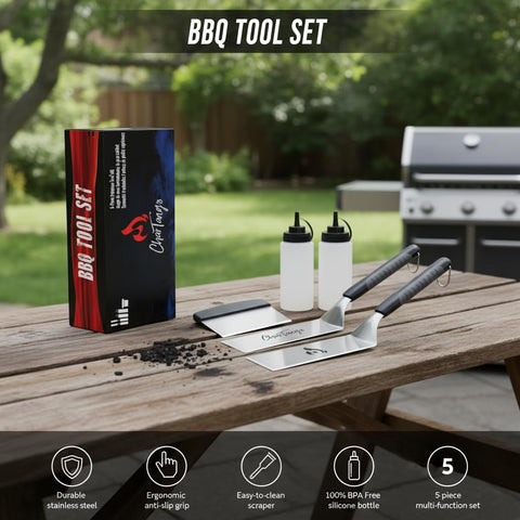 CharTango dual oil bottles for easy seasoning and controlled drizzle