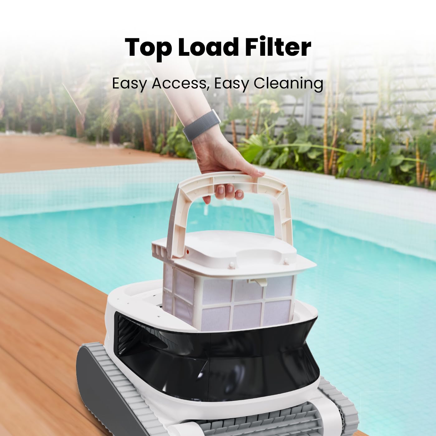Chasing Poolmate Hydro 4 app control screen on smartphone.