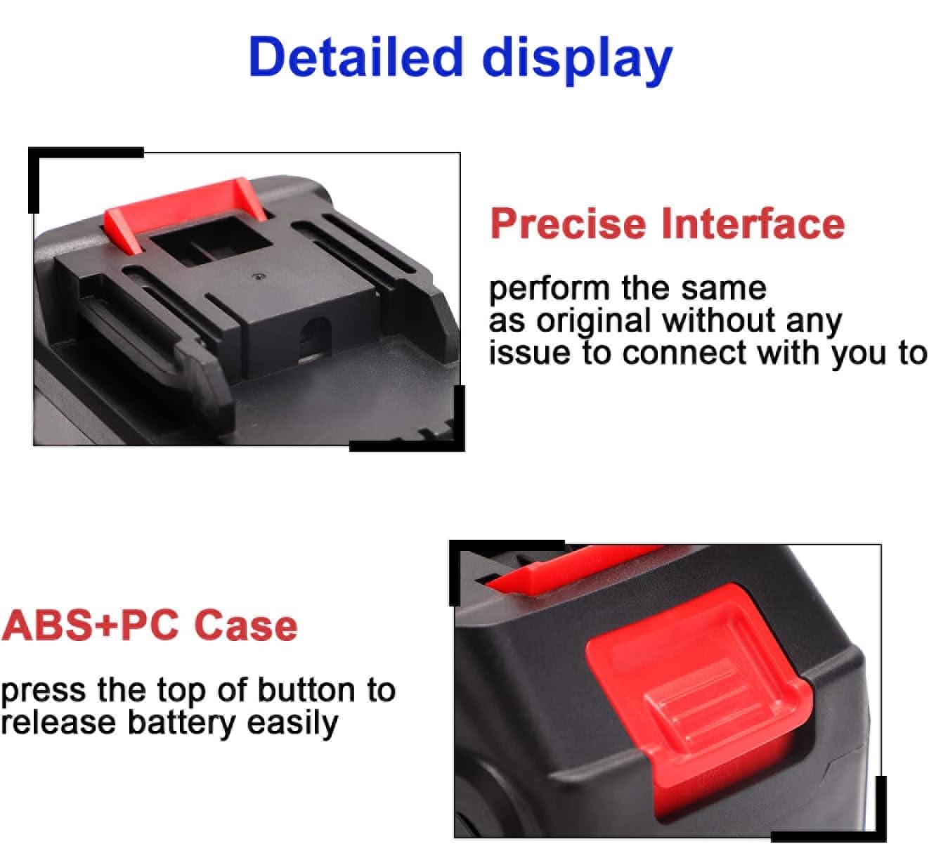 CHATCTS battery compatibility check ensures the interface matches for easy replacement.