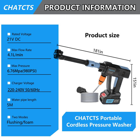 CHATCTS water filter guards intake debris for smoother operation.