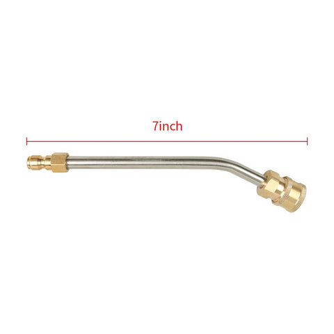 CHAVOR curved 30-degree rod simplifies access to tight gutter corners.