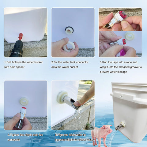 CHCTD installation guide highlight hole drilling and leak prevention.