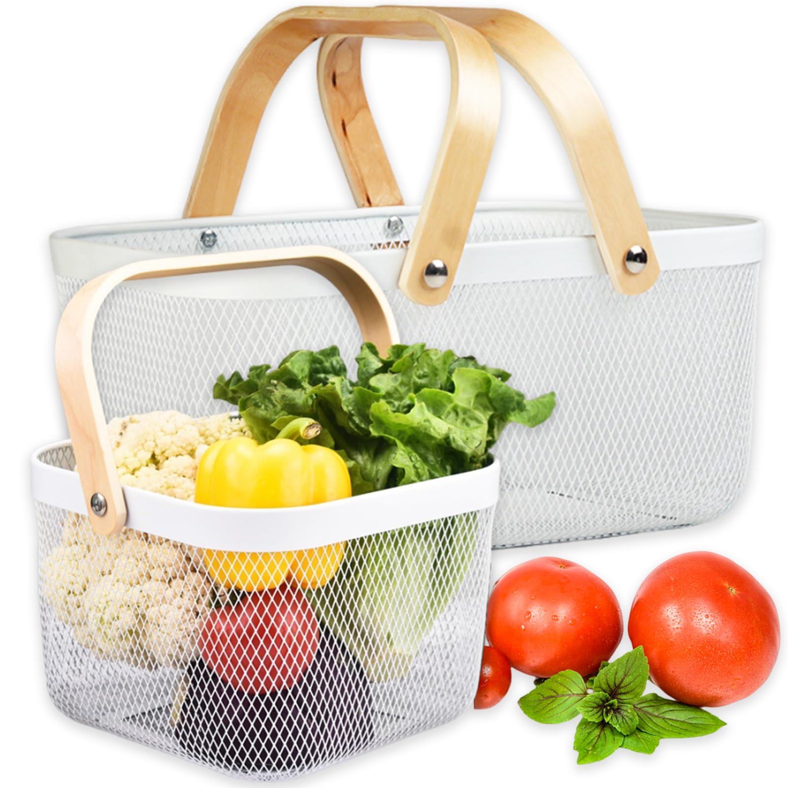 Cheardia picnic basket showing large dimensions for spacious storage