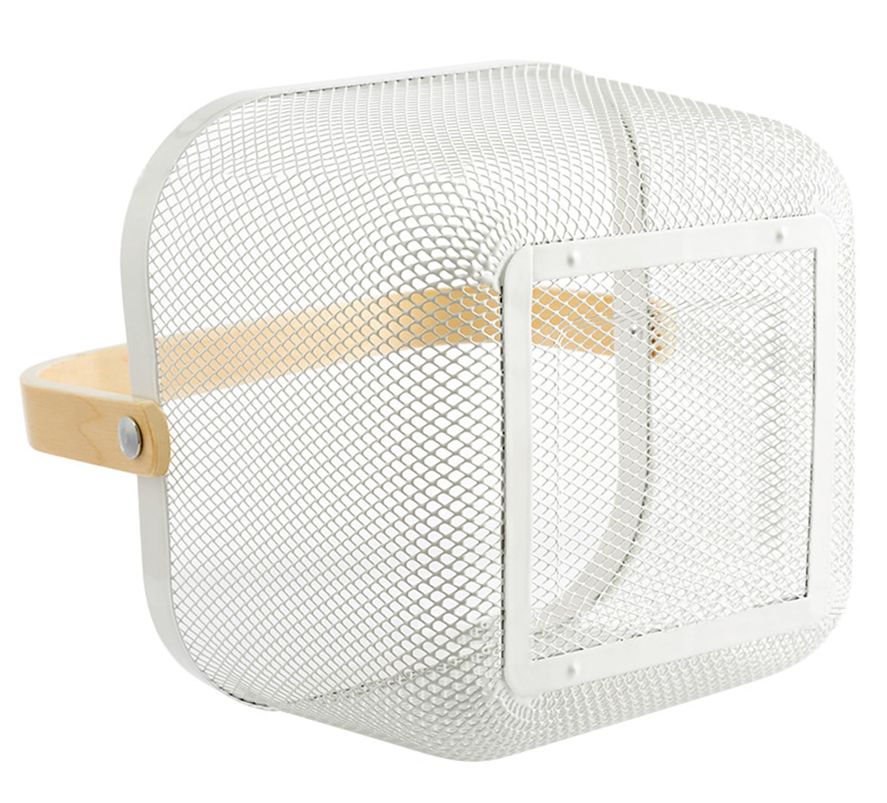 Cheardia rectangle-base basket providing stable storage on shelves