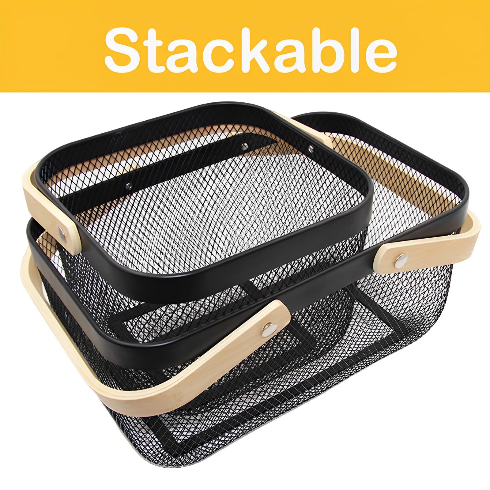 Cheardia ventilated basket helps keep fruits and vegetables fresh during transport.