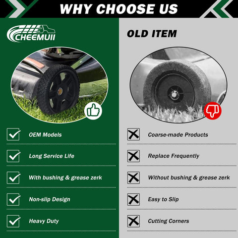 CheeMuii high-strength PVC wheel improves durability and wear resistance