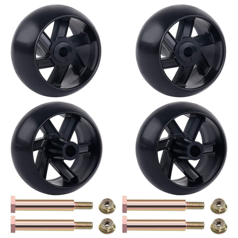 CheeMuii 4-pack deck gauge wheels for precise height control