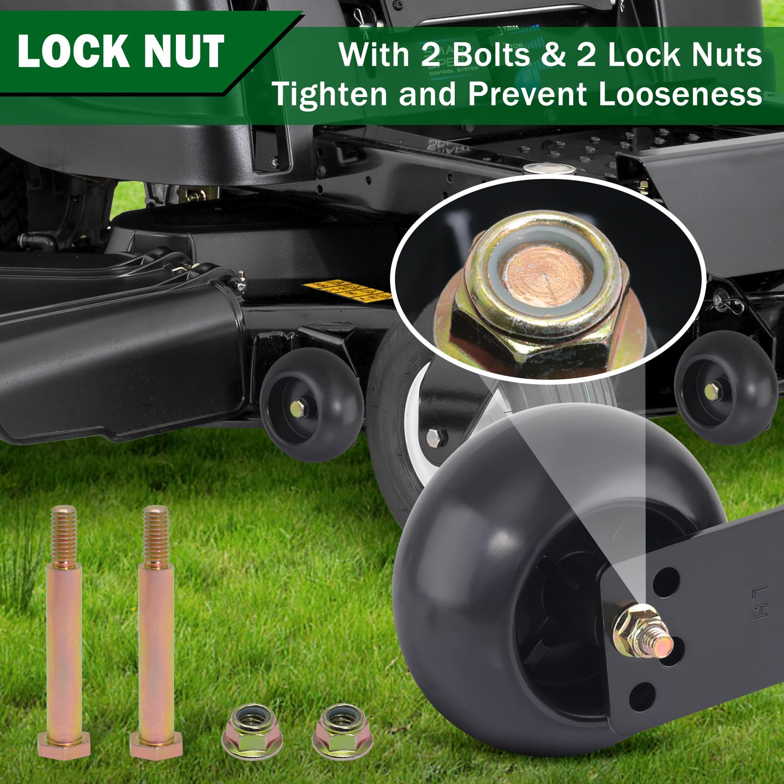 CheeMuii 75304856a wheels pack, complete kit for quick replacement