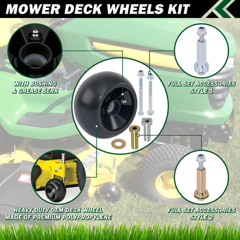 CheeMuii deck wheels installation guide supports quick, DIY upgrade.