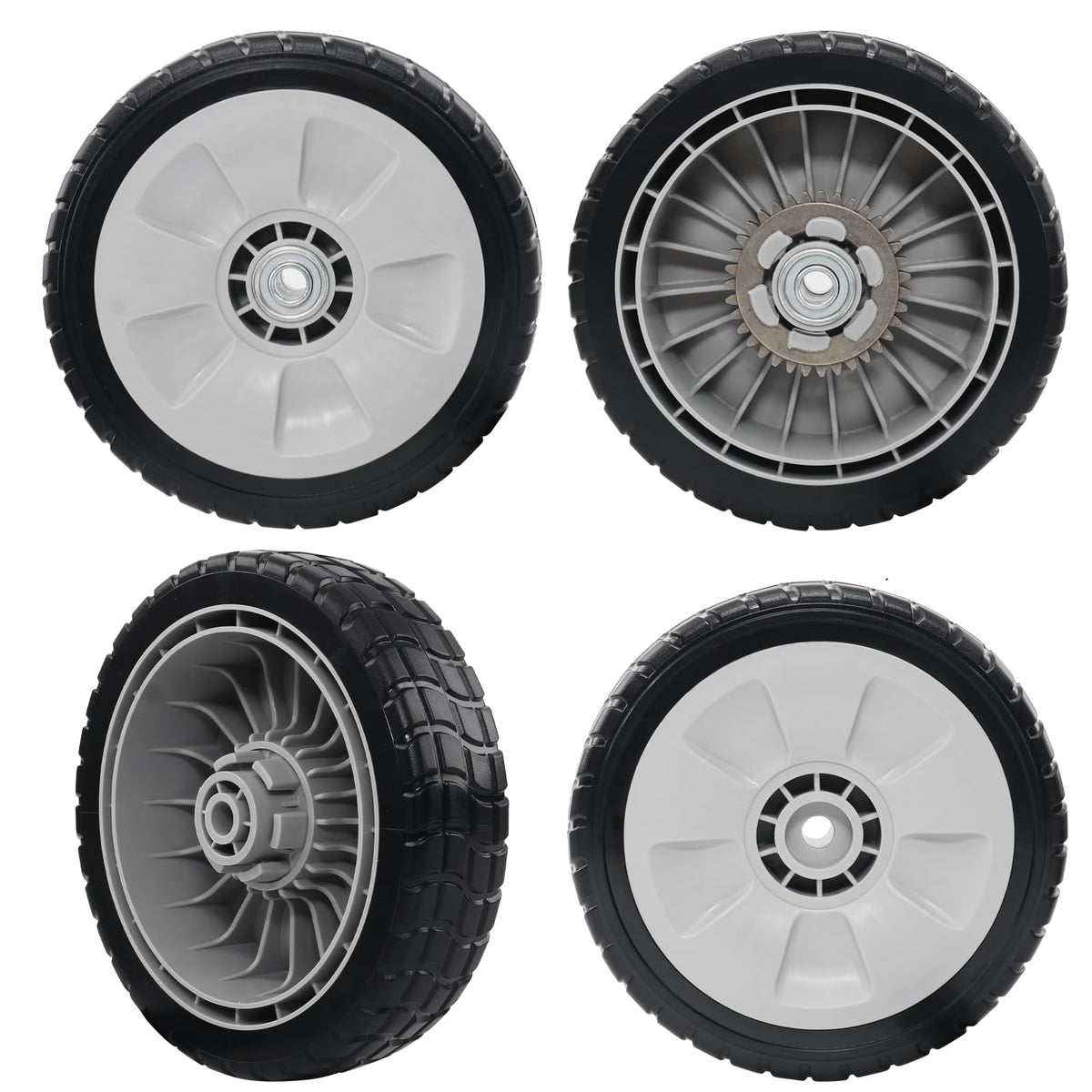 CheeMuii HRR216 rear wheels with metal gears for reliable traction.