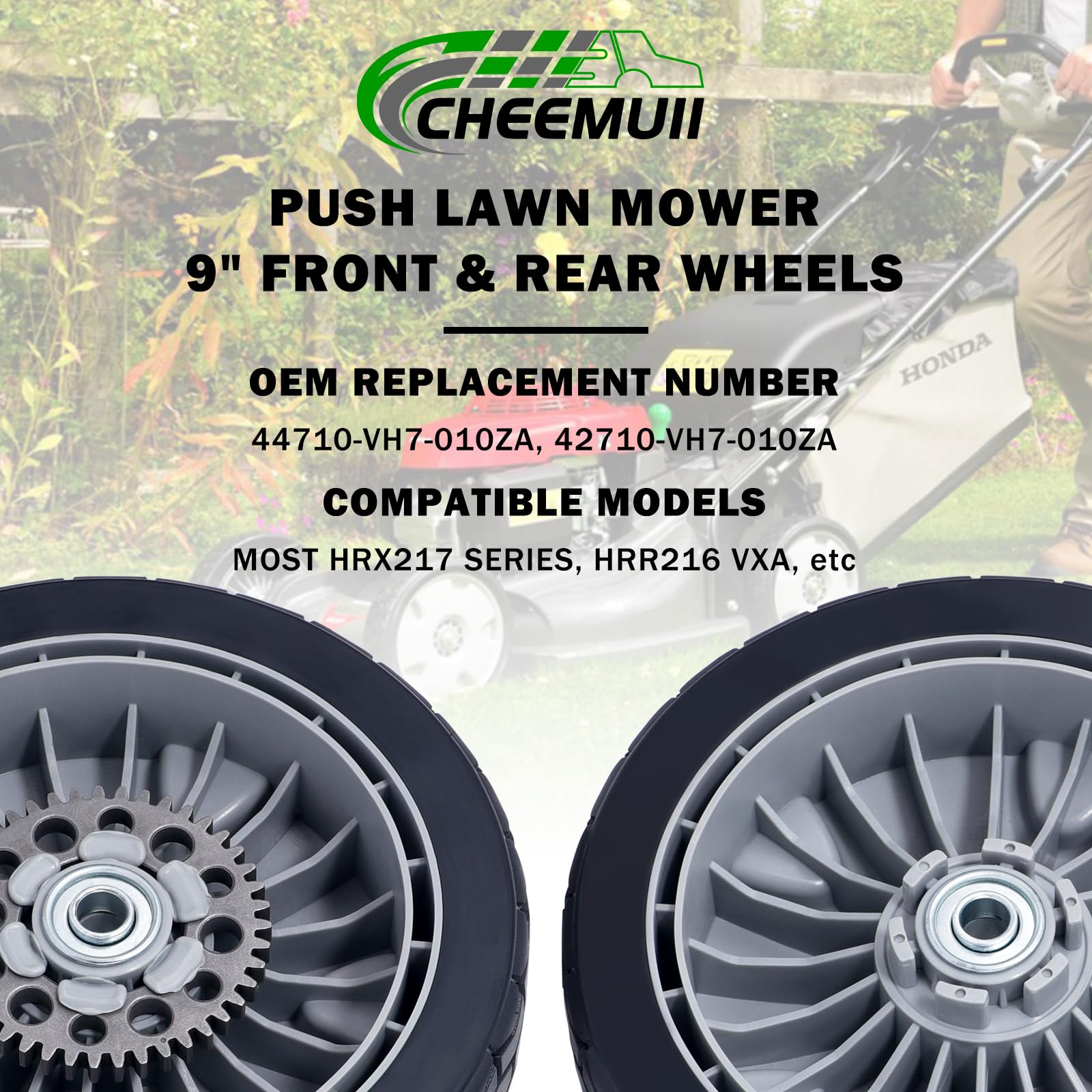 CheeMuii wheels kit installation is quick and tool-friendly.