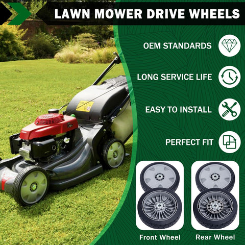 CheeMuii 9in rear wheel with gears boosts drive performance.