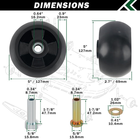 CheeMuii hub detail highlights fitment and stable deck operation